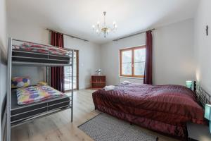 Posteľ alebo postele v izbe v ubytovaní Apartmanovy dům Bublajda