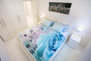 Postel nebo postele na pokoji v ubytování Apartman Pascal
