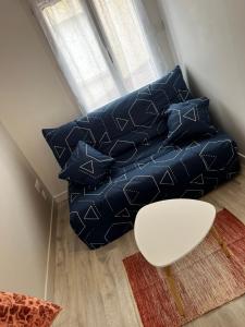 Χώρος καθιστικού στο La maison des dunes