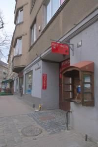 Budova, kde se hostel nachází