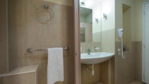 Koupelna v ubytování Lviv Euro Hostel
