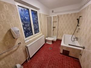 Vannituba majutusasutuses Pension DonauBlick Grein 1 , Spitzfeldstr 1