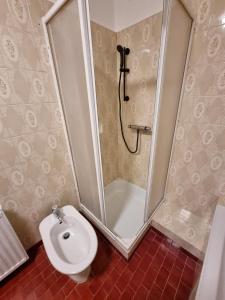 Vannituba majutusasutuses Pension DonauBlick Grein 1 , Spitzfeldstr 1