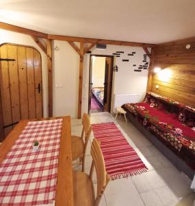 Postel nebo postele na pokoji v ubytování Konaci Gradina