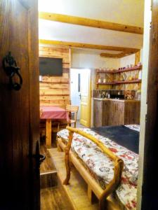 Postel nebo postele na pokoji v ubytování Konaci Gradina