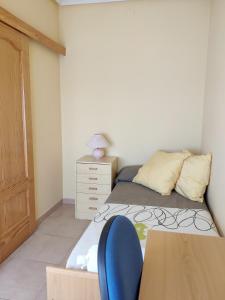 Łóżko lub łóżka w pokoju w obiekcie Chalet en Valle del Tietar