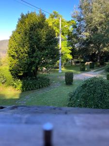 Jardín al aire libre en Casa Rural O Vilar