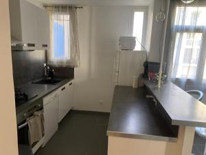 Kuchnia lub aneks kuchenny w obiekcie Appartement proche centre ville