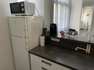 Kuchnia lub aneks kuchenny w obiekcie Appartement proche centre ville