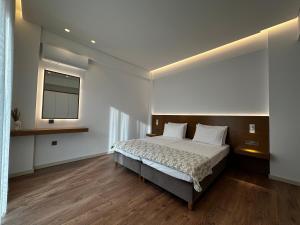 Letto o letti in una camera di Rustemi