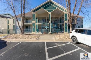 El edificio en el que está la casa vacacional