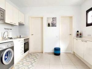 A kitchen or kitchenette at El ron ron de Fuerte