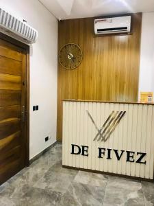 Certifikát, hodnocení, plakát nebo jiný dokument vystavený v ubytování De Fivez
