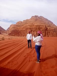 Hosté ubytování Shahrazad desert, Wadi Rum