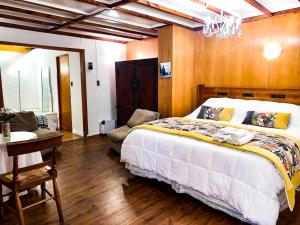 Postel nebo postele na pokoji v ubytování Hotel Bianca Boutique