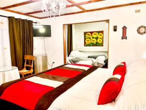 Postel nebo postele na pokoji v ubytování Hotel Bianca Boutique