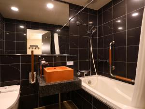 Koupelna v ubytování APA Hotel Kanda Ekihigashi