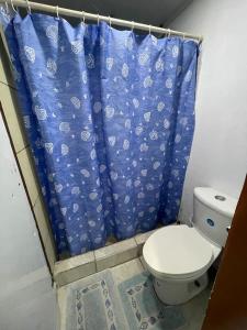 Koupelna v ubytování Apartamentos Zamora