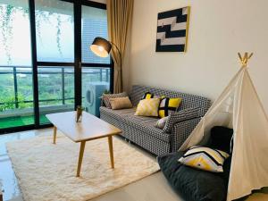 Area soggiorno di 森林城市 6999 Homestay【小温馨】@ 免税岛 Legoland JB SG