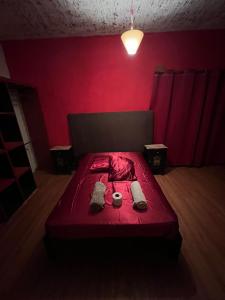 Posteľ alebo postele v izbe v ubytovaní Hogar Bendecido