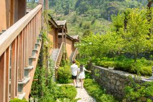 Zahrada ubytování Sin Chai Ecolodge