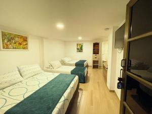 TV a/nebo společenská místnost v ubytování Hotel Campestre Villa Mary