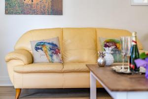 Cadell Street Apartments Goolwa的休息区