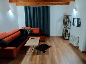 Posezení v ubytování Villa Ema
