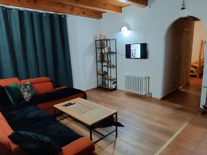 TV a/nebo společenská místnost v ubytování Villa Ema