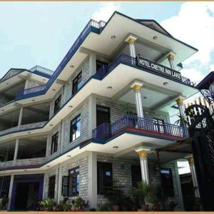 Balkón nebo terasa v ubytování Hotel Center Inn Lake