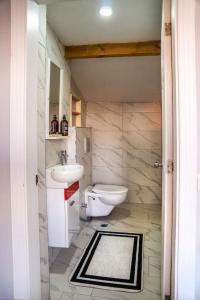 Vonios kambarys apgyvendinimo įstaigoje Newly Detached House 3+1 in Istanbul Kagıthane