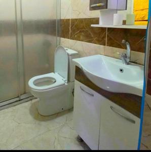 Koupelna v ubytování Levent Şişli Beşiktaş