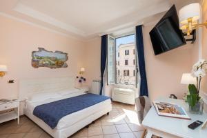 Cama o camas de una habitación en Rome To Stay