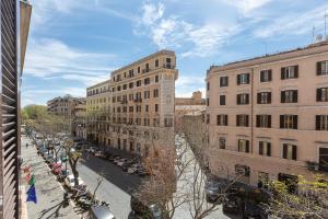 a view of a city street with buildings at Rome To Stay in Rome