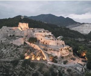 Naturlandskabet i nærheden af bed and breakfast-stedet