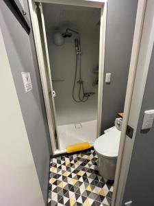 Koupelna v ubytování Rhodes Otsuka Hotel