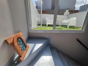 Posezení v ubytování Mazi Apartments Penthouse