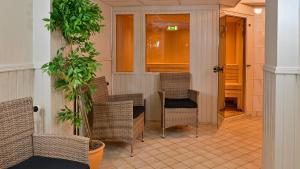 Khu vực ghế ngồi tại Hotel Amadeus by First