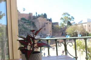 Balkon lub taras w obiekcie Hotel Boutique Teatro Romano