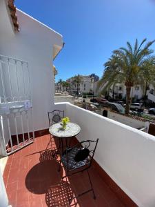 Balkón alebo terasa v ubytovaní Casa de Las Palmeras