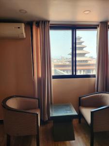 Posezení v ubytování Hotel Garuda