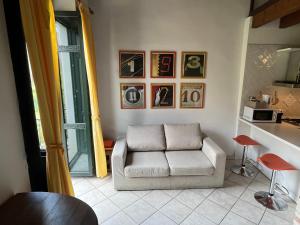 Posezení v ubytování La Casa Gialla