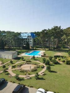 Bazén v ubytování Blue Mare - Duży balkon nebo v jeho okolí