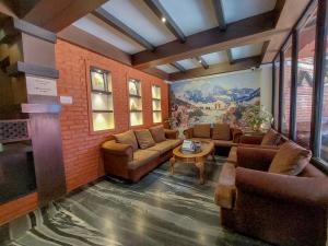 Posezení v ubytování Hotel Garuda