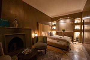 Postel nebo postele na pokoji v ubytování Riad Livia Marrakech - Adults Only + 37 fotografií
