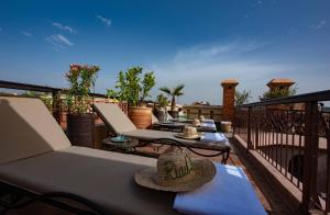 Balkón nebo terasa v ubytování Riad Livia Marrakech - Adults Only