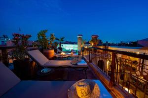 Balkón nebo terasa v ubytování Riad Livia Marrakech - Adults Only
