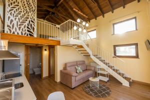 Posezení v ubytování Apartamentos Casona del Campo