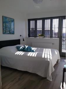 Postel nebo postele na pokoji v ubytování Hals Hotel