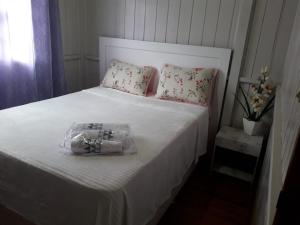 Кровать или кровати в номере Pousada Pôr do Sol Rural